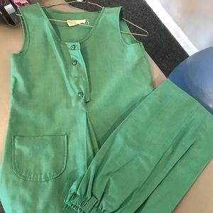 Vintage Girl Scout outfit.